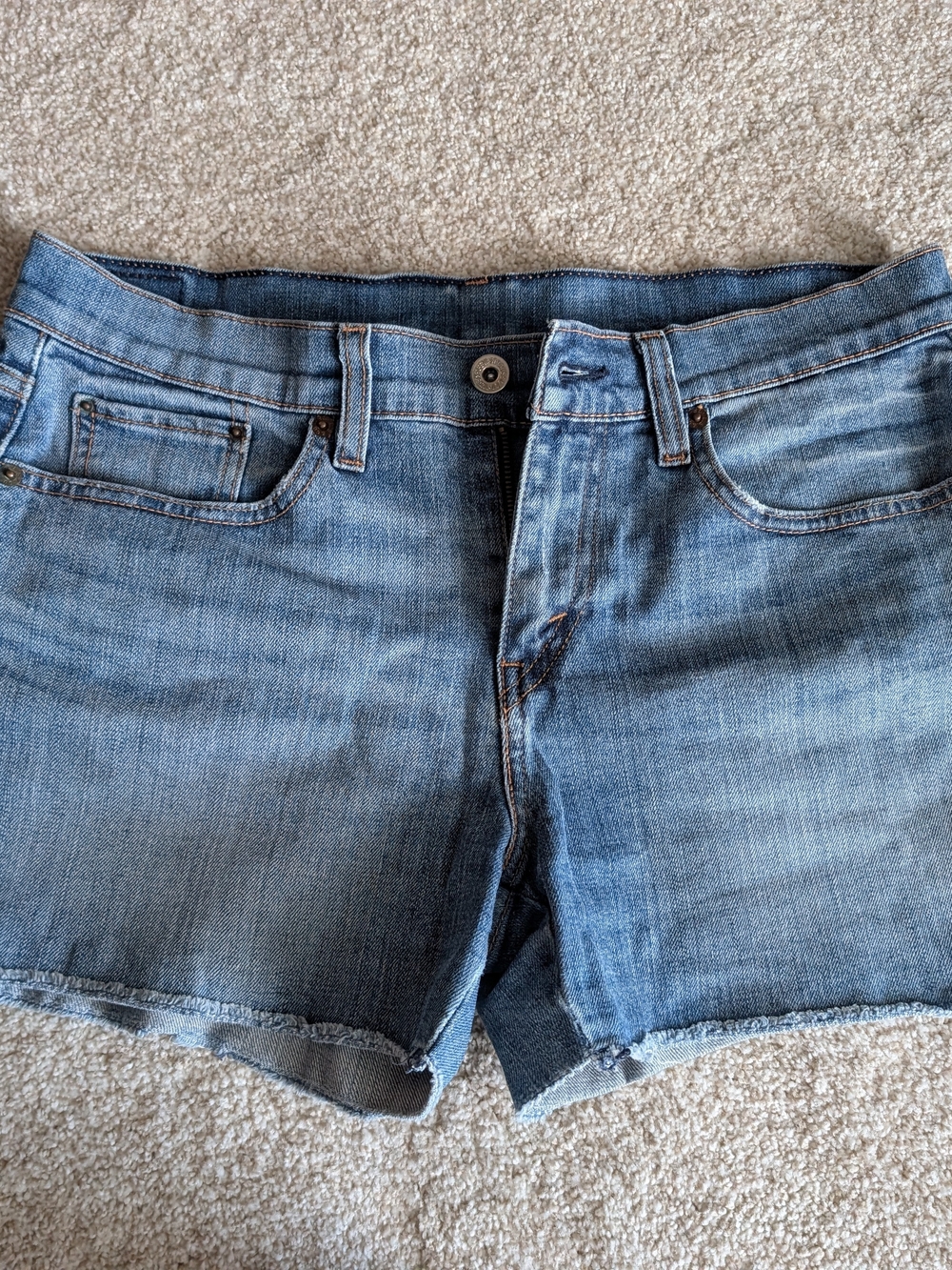 Levi's Cut Off Blue Denim Women’s Shorts